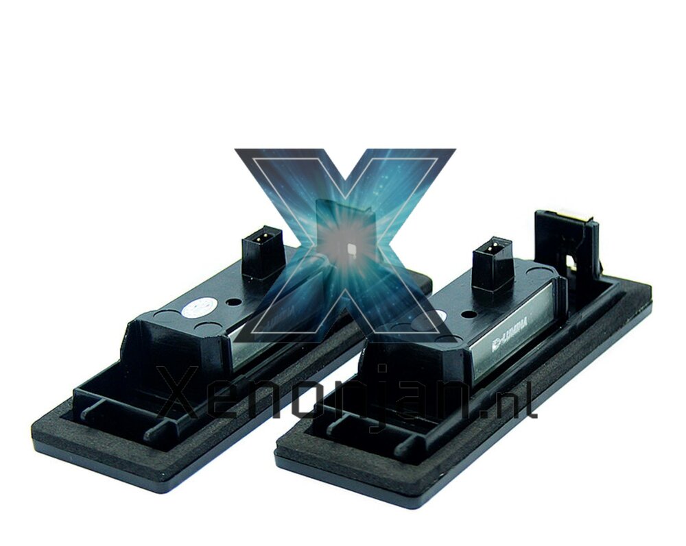 Complete vervanging originele led kentekenverlichting voor fellere led BMW 63267193294 E87LCI E63LCI E46LCI E89 F20 F12 F13