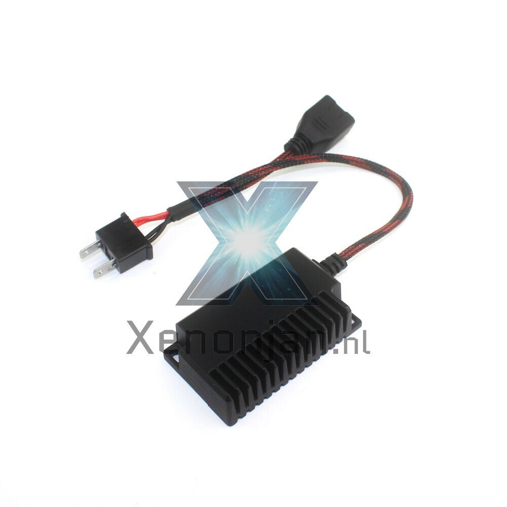 H7 canbus led verlichting weerstand / digitale decoder / canceller voor led dimlicht / koplamp / mistlamp set