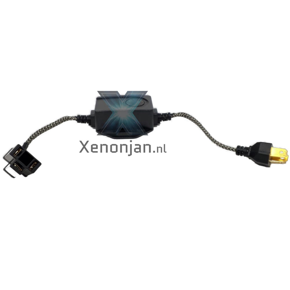 H4 canbus led verlichting weerstand / digitale decoder / canceller voor led dimlicht / koplamp / mistlamp set / 2e generatie