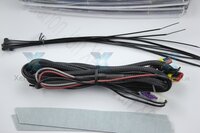 Dagrijverlichting 5-leds met 5 witte en 5 oranje leds voor knipperfunctie