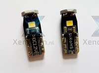 T10 led W5W 3 SMD felle uitvoering