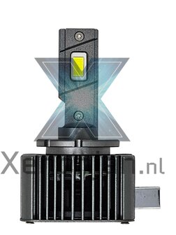 Led koplamp set D1S 12V en 24V compact met beste lichtopbrengst 2 jaar garantie voor een redelijke prijs!