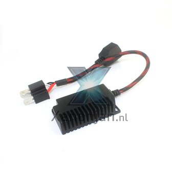 H4 canbus led verlichting weerstand / digitale decoder / canceller voor led dimlicht / koplamp / mistlamp set