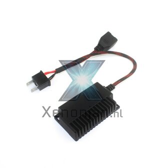 H7 canbus led verlichting weerstand / digitale decoder / canceller voor led dimlicht / koplamp / mistlamp set