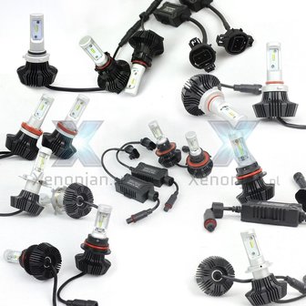 Led koplamp set motorfiets