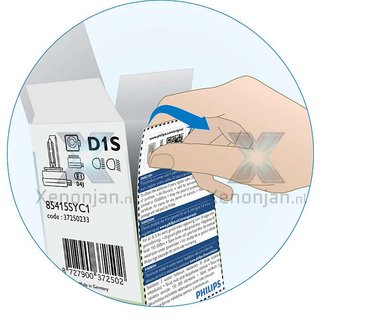 Philips D1S LongerLife 85415SYC1 verpakking