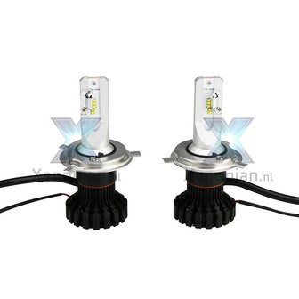 Led koplamp set 9007 HB5 12V en 24V Luxeon Zes Lumileds