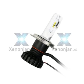 Led koplamp set 9007 HB5 12V en 24V Luxeon Zes Lumileds