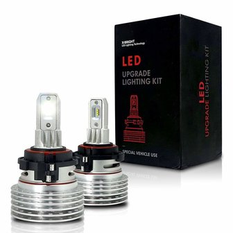 Led koplamp set T6 Luxeon Zes Lumileds kant en klaar canbus proof zonder adapters!