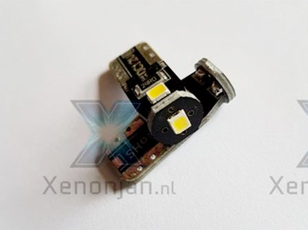 T10 led W5W 3 SMD felle uitvoering