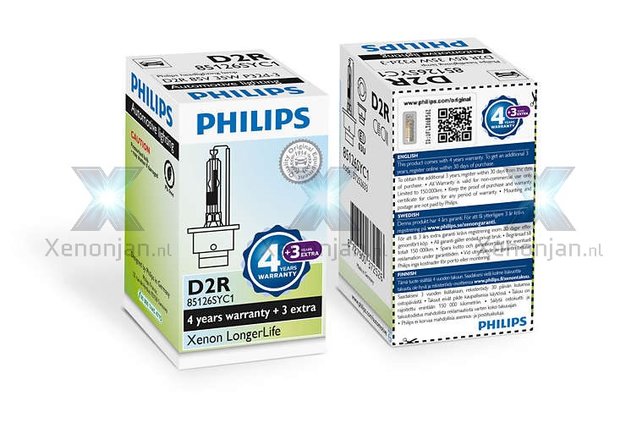 Philips D2R LongerLife 85126SYC1 xenonlamp