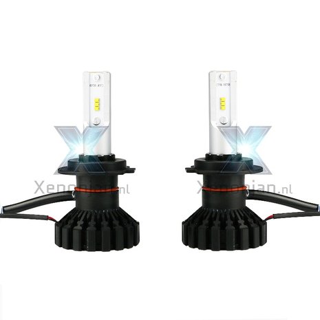 Led koplamp set H8 12V en 24V Luxeon Zes Lumileds