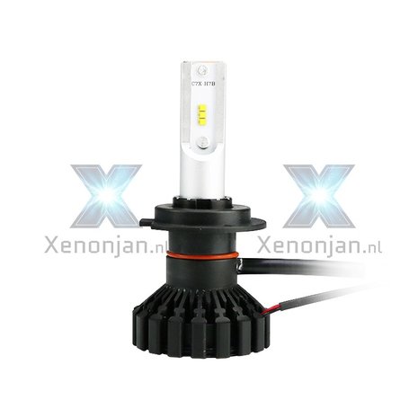 Led koplamp set H9 12V en 24V Luxeon Zes Lumileds