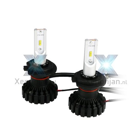 Led koplamp set H12 12V en 24V Luxeon Zes Lumileds