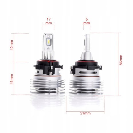 Led koplamp set Transporter T7 2 jr garantie kant en klaar canbus proof zonder adapters!