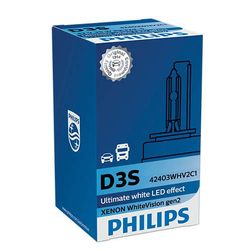extract plug twintig Philips D3S WhiteVision 42403WHV2C1 xenonlamp - Xenonjan.nl - Xenonjan |  xenon en led verlichting voor uw auto