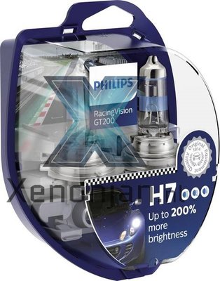 Philips H7 Racing Vision GT200 Duobox