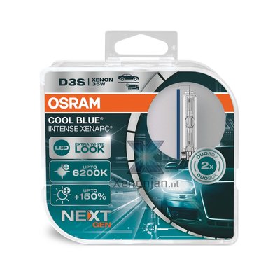 Osram Xenarc D3S 66340CBI xenonlamp Cool Blue duo verpakking