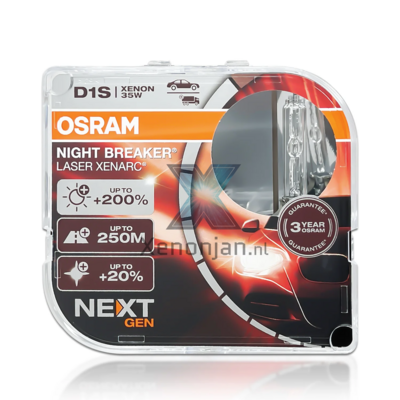 Osram Night Breaker Laser 66140XNN D1S xenonlamp Nightbreaker Laser xenarc Next Gen