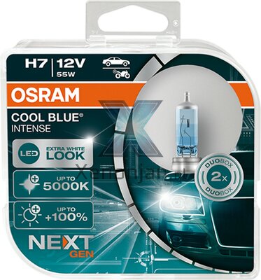 Osram COOL BLUE® INTENSE (NextGen) H7 +100%