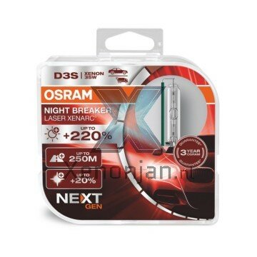 Osram Xenarc D3S 66340XNL xenonlamp Night Breaker Laser