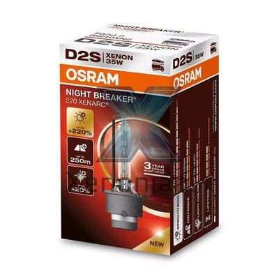 Osram Night Breaker Laser xenarc D2S xenonlamp
