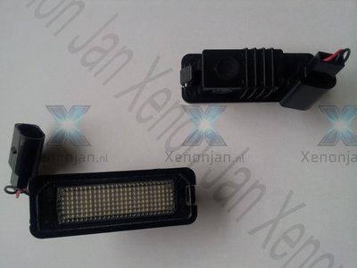 Complete vervanging kentekenverlichting voor led Volkswagen Golf Passat Polo enz.