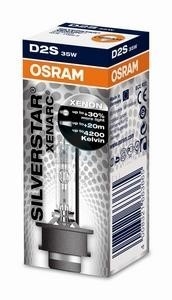 Osram Xenarc D2S 66240SVS Silverstar 2x
