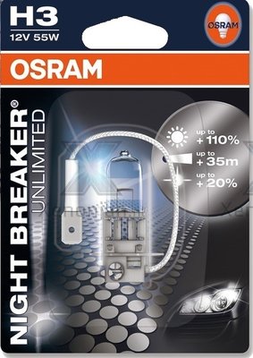 Osram Night Breaker Unlimited H3