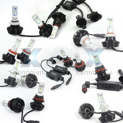 Led koplamp set HIR2 9012 12V en 24V Luxeon Zes Lumileds