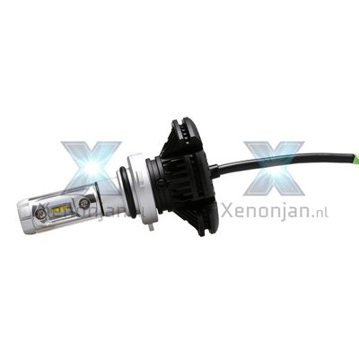 Led koplamp set HB3 9005 12V en 24V Luxeon Zes Lumileds 10000 lumen