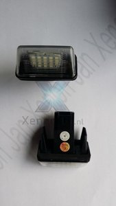 Complete vervanging originele kentekenverlichting voor led Peugeot Citroën