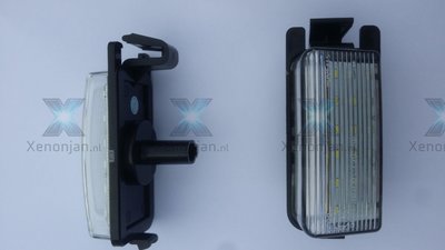 Complete vervanging originele kentekenverlichting voor led Nissan