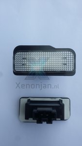 Complete vervanging originele kentekenverlichting voor led Mercedes C klasse W203 5 deurs station W211 W219